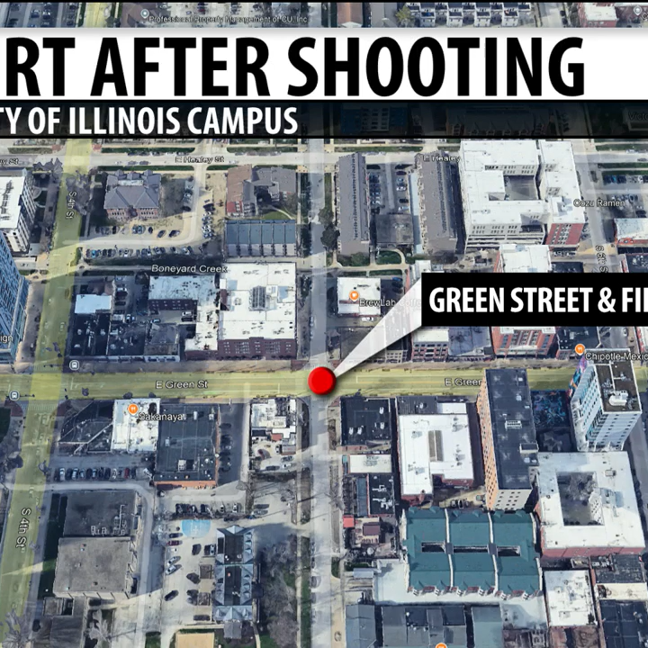 Man charged with attempted first degree murder in shooting near University of Illinois
